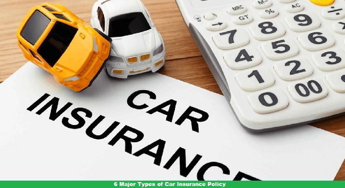 Guide to the 6 Major Types of Car Insurance Policy!